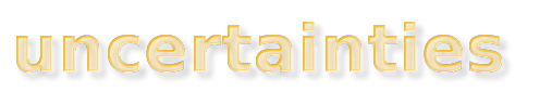 uncertainties logo